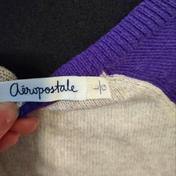 SOLD Vintage Aeropostale Jersey Style Sweater - Picture 4 of 6